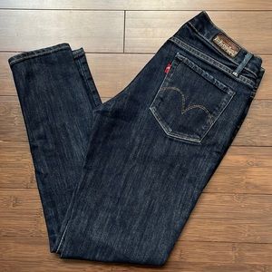 Levi’s skinny cropped jeans